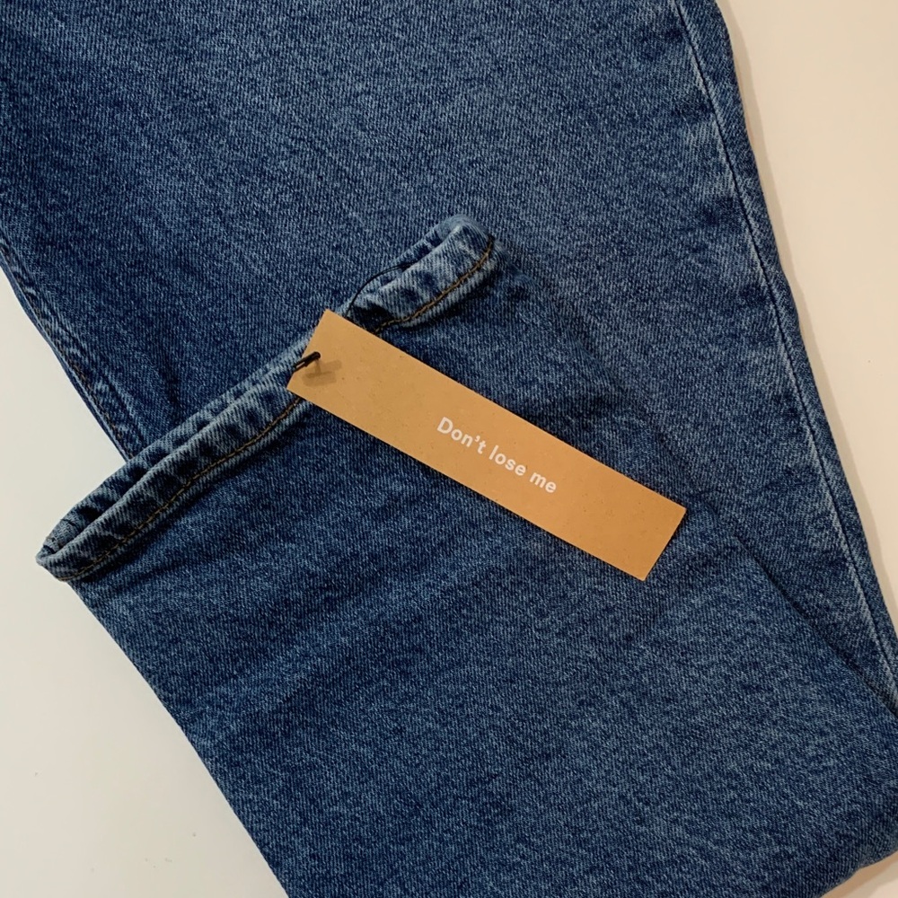 Reformation High & Skinny Crop Jeans Syracuse Wash • Size 31 • NWT - Picture 5 of 10